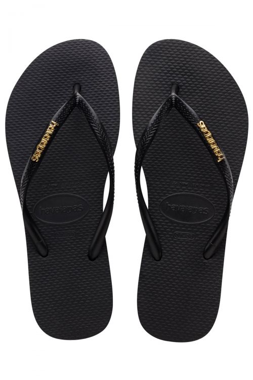 Havaianas Slim Logo Metallic