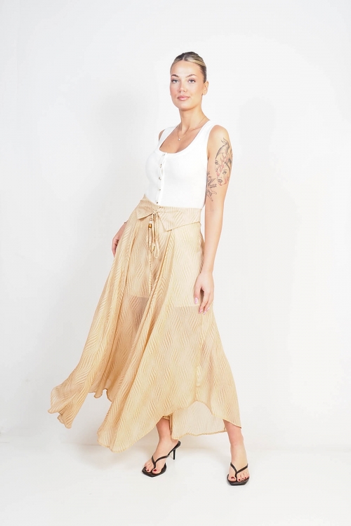 Aerial boho skirt Fern
