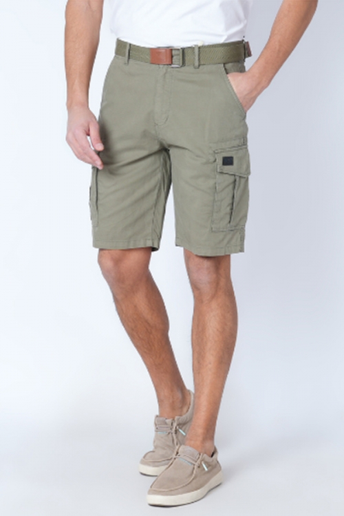 Cargo shorts with belt Jay