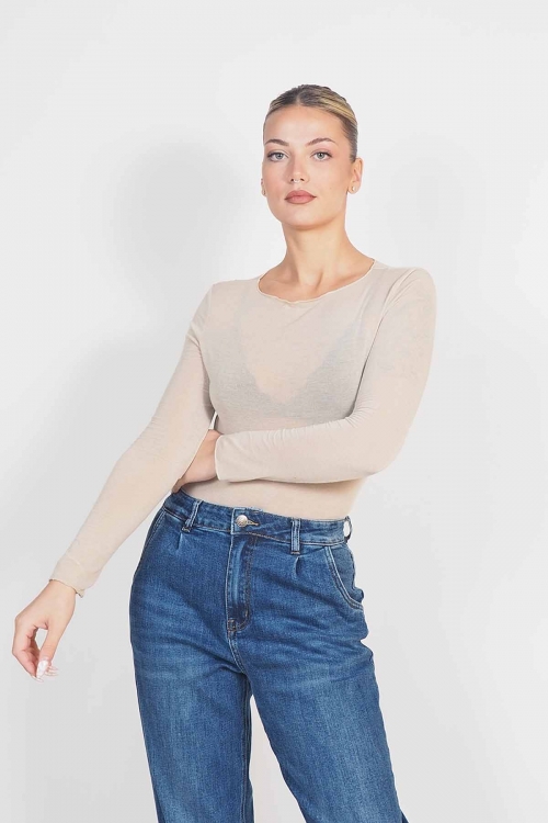 Cashmere blend top Freya