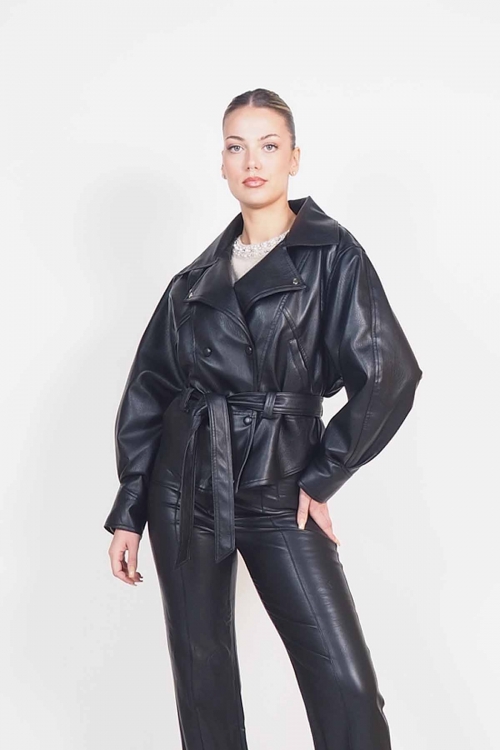 Eco leather jacket Grace