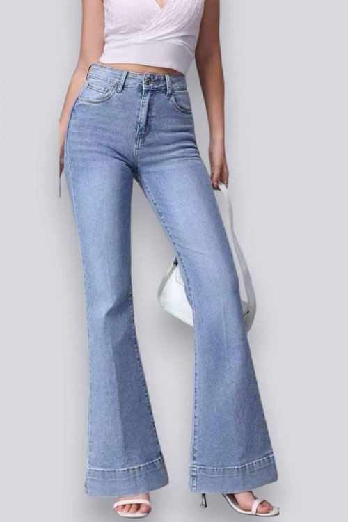 High waisted flared jeans Ruth