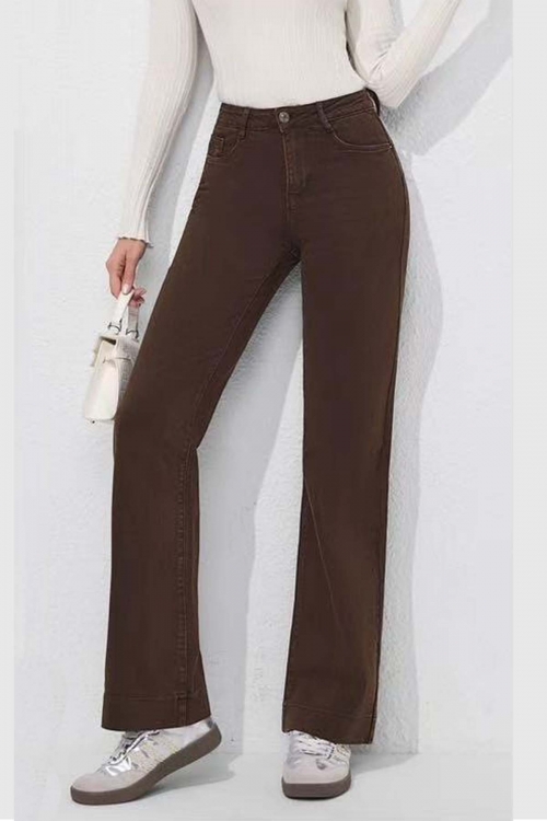 High waisted push up flared denim Suki