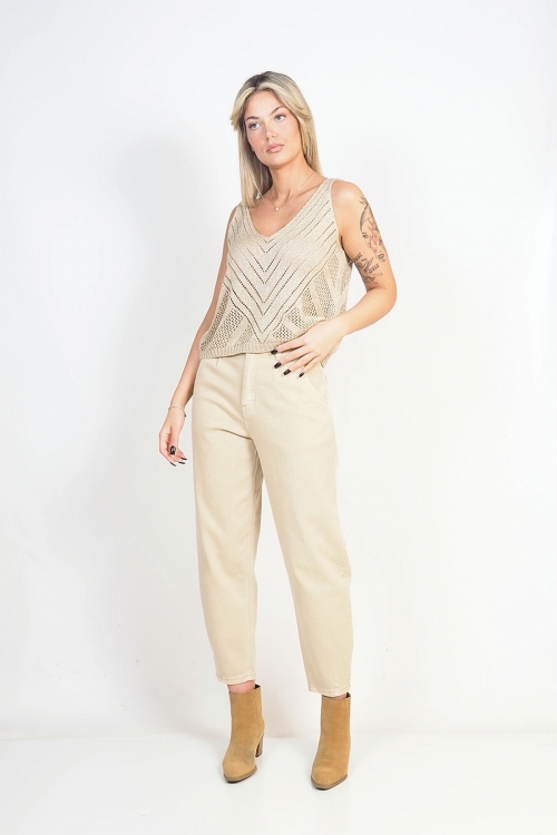 High waisted slouchy jeans Eliza