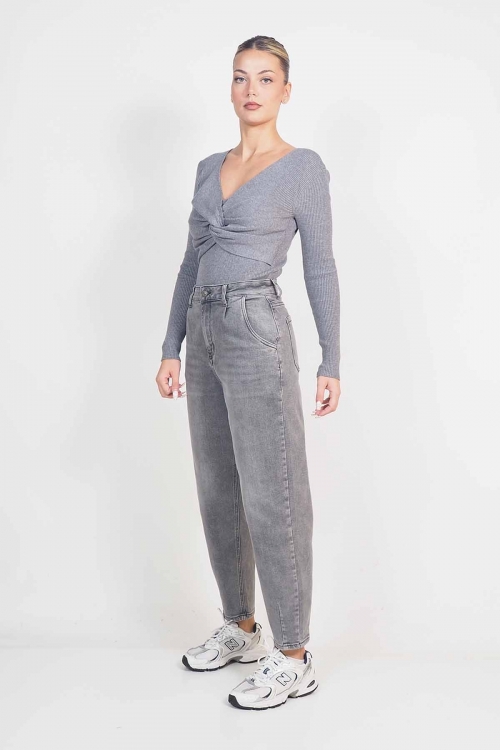 High waisted slouchy jeans Sadie