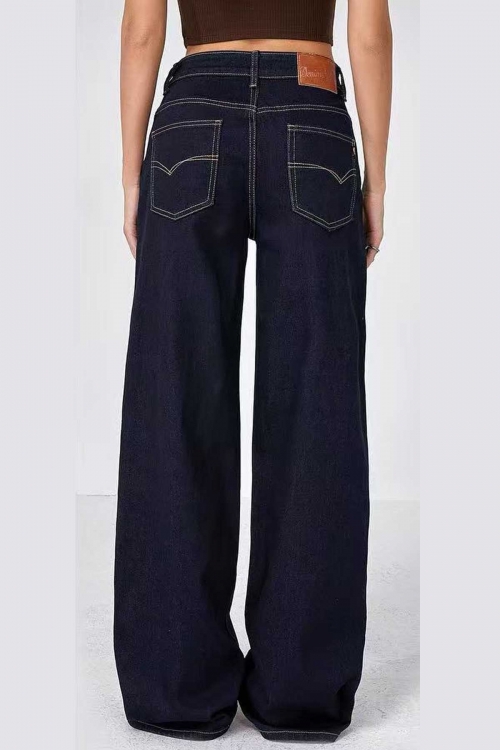 High waisted wide leg jeans Mia