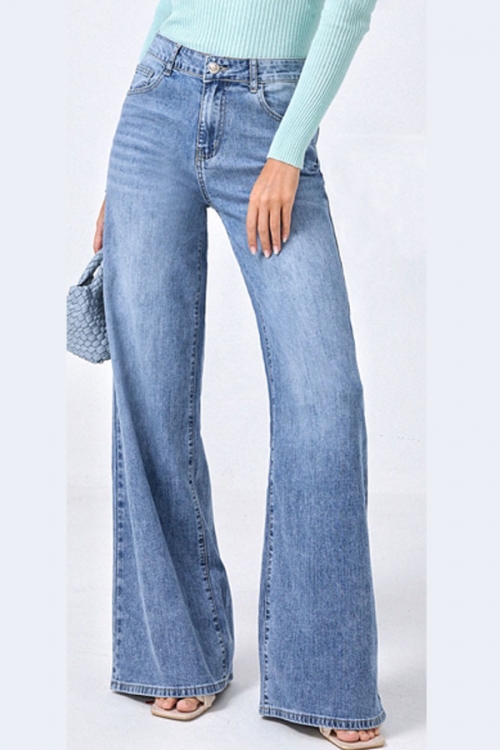 High waisted wide leg pants Renata