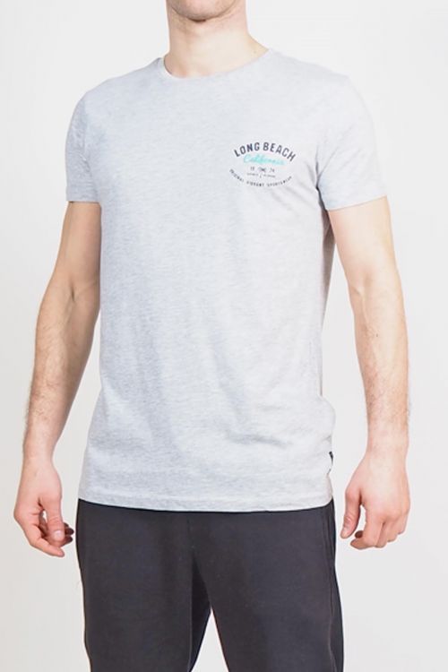MEN'S T-SHIRT WITH PRINT ON THE BACK
