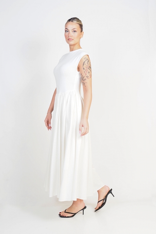 Long sleeveless dress Reina