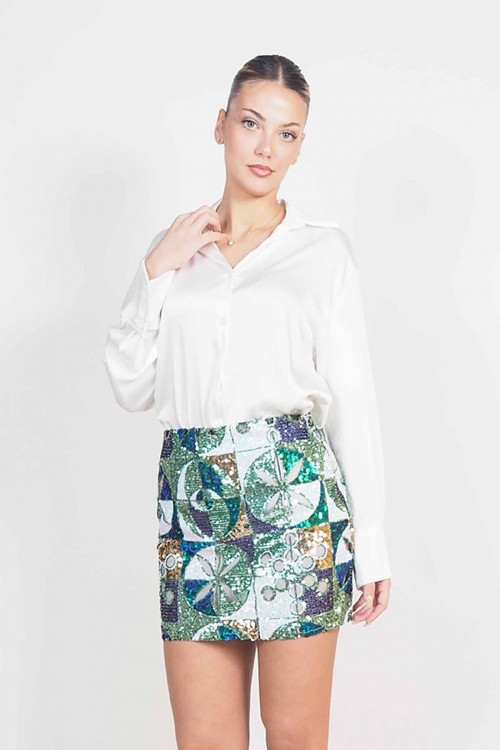 Mini sequin skirt Thea