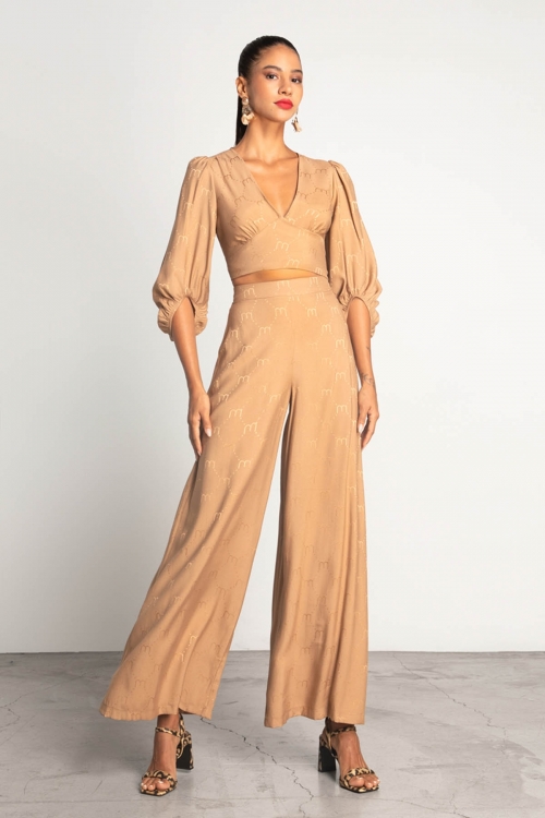 Moutaki logo trousers