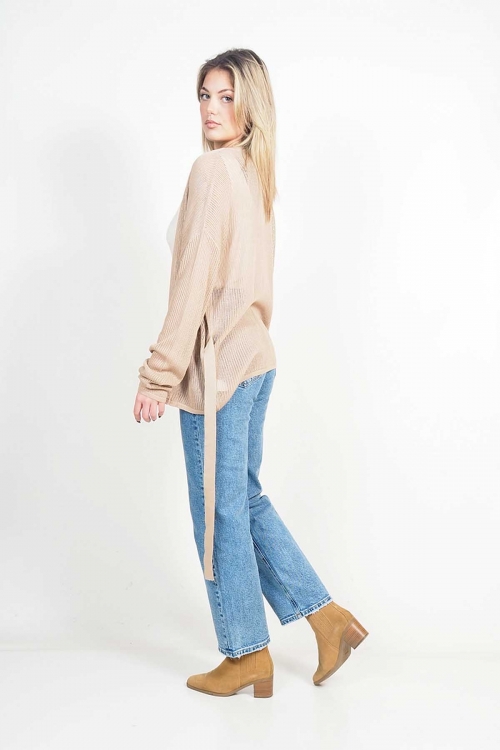 Performated knitted cardigan Vesper