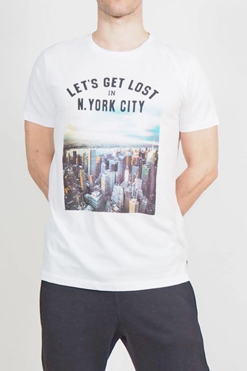 MEN'S T-SHIRT WITH PRINT