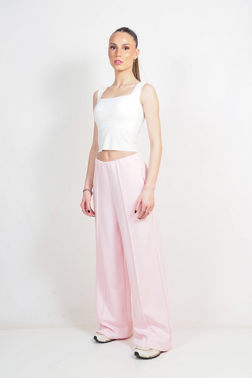 Sleeveless crop top Clara