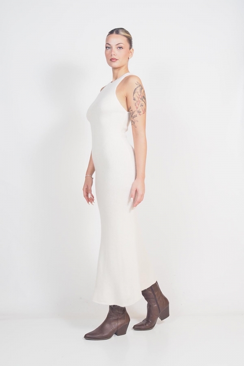 Soft knit long dress Sutton