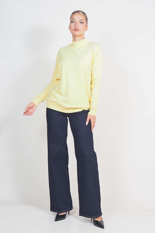 Soft knit turtleneck top Barbara