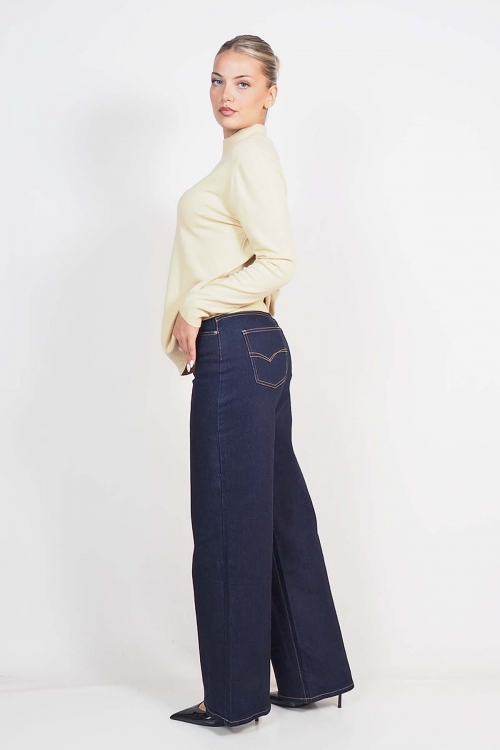 Soft knit turtleneck top Barbara