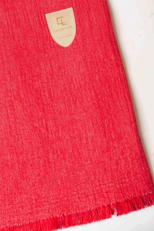 Solid double faced beach towel