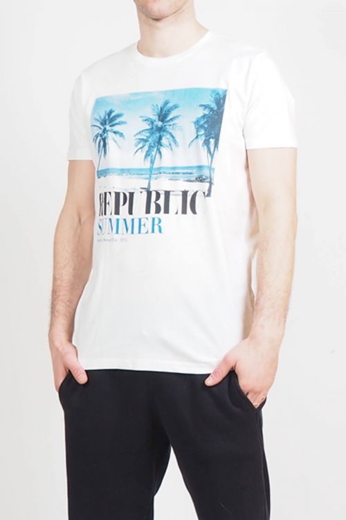 MEN'S T-SHIRT WITH PRINT